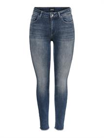 ONLBLUSH MID SK ANK RW DNM REA422 NOOS special blue grey denim