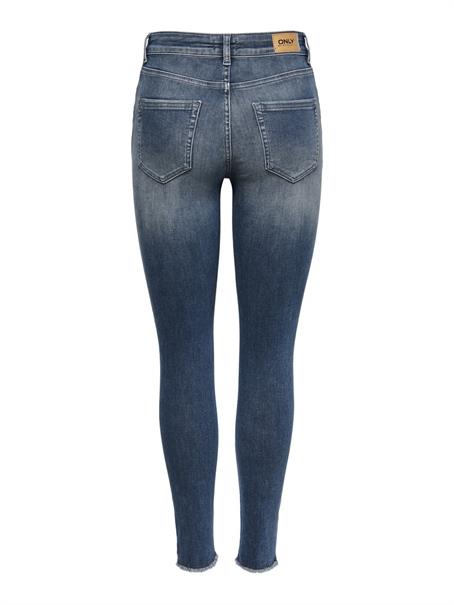 ONLBLUSH MID SK ANK RW DNM REA422 NOOS special blue grey denim