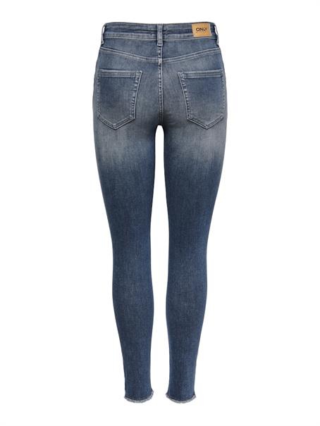 ONLBLUSH MID SK ANK RW DNM REA422 NOOS special blue grey denim