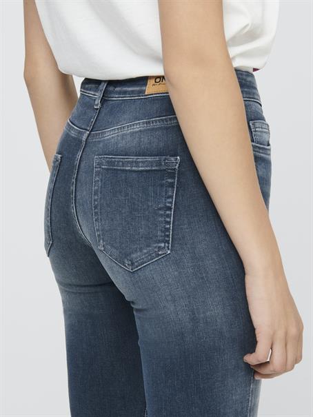 ONLBLUSH MID SK ANK RW DNM REA422 NOOS special blue grey denim