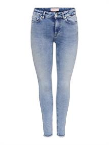 ONLBLUSH MID SK ANK RW DNM REA694 NOOS medium blue denim