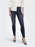 ONLBLUSH MID SK ANK RW REA409 NOOS blue black denim