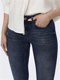 ONLBLUSH MID SK ANK RW REA409 NOOS blue black denim