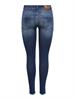 ONLBLUSH MID SK ANK RW REA811 NOOS dark blue denim