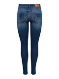 ONLBLUSH MID SK ANK RW REA811 NOOS dark blue denim