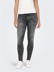 ONLBLUSH MID SK ANKLE RW DNM DOT227 NOOS dark grey denim