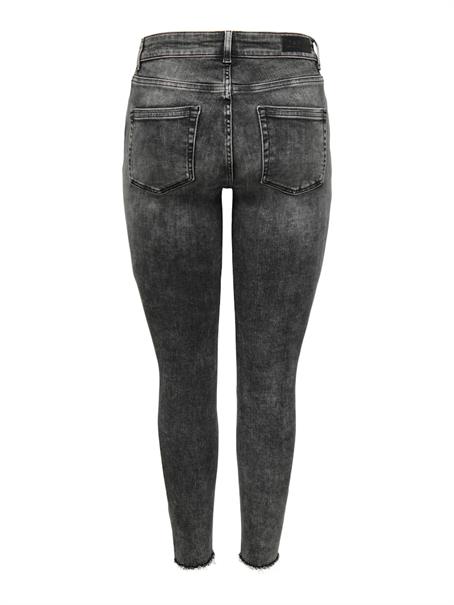 ONLBLUSH MID SK ANKLE RW DNM DOT227 NOOS dark grey denim