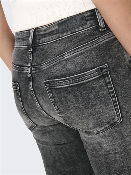 ONLBLUSH MID SK ANKLE RW DNM DOT227 NOOS dark grey denim