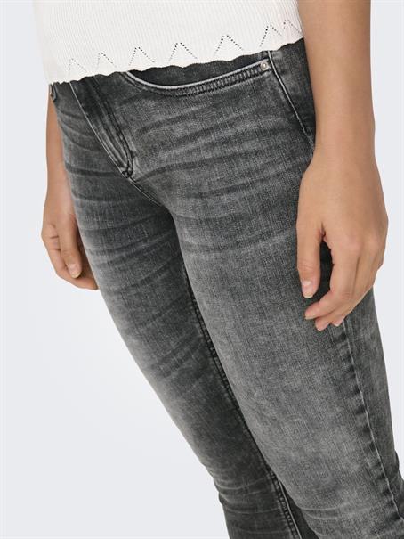 ONLBLUSH MID SK ANKLE RW DNM DOT227 NOOS dark grey denim