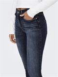 ONLBLUSH MID SK ANKLE RW DNM DOT245 NOOS dark blue denim