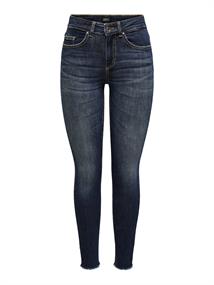 ONLBLUSH MID SK ANKLE RW DNM DOT245 NOOS dark blue denim