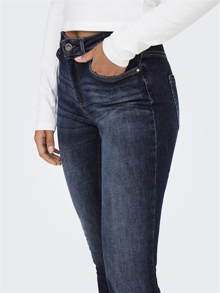 ONLBLUSH MID SK ANKLE RW DNM DOT245 NOOS dark blue denim