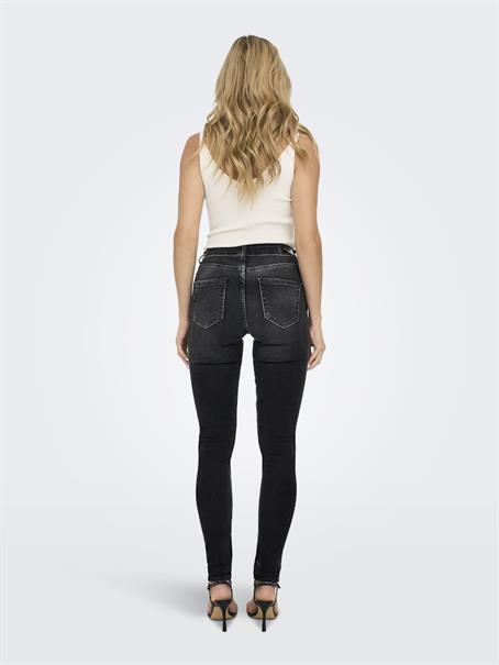 ONLBLUSH MID SK DNM REA1099 NOOS black denim