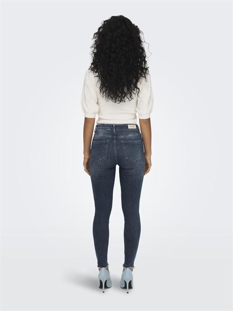 ONLBLUSH MID SK RW AK DT REA751NOOS special blue grey denim