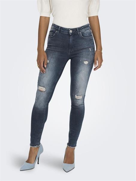 ONLBLUSH MID SK RW AK DT REA751NOOS special blue grey denim