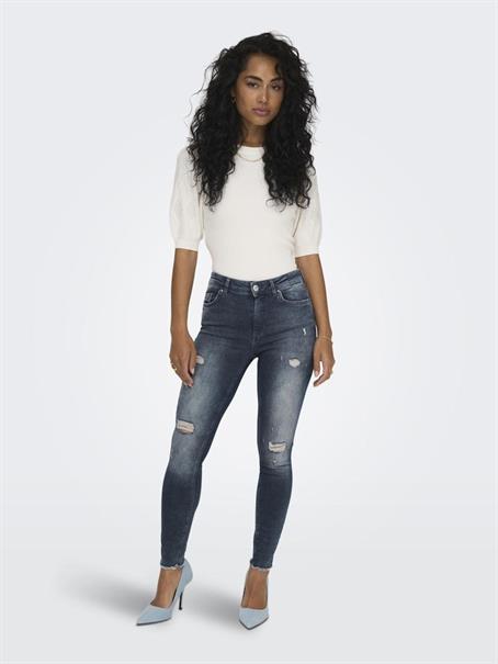 ONLBLUSH MID SK RW AK DT REA751NOOS special blue grey denim