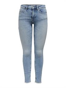 ONLBLUSH MID SKIN ANK RW DNM CRO349 NOOS light medium blue denim