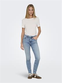 ONLBLUSH MID SKIN ANK RW DNM CRO349 NOOS light medium blue denim