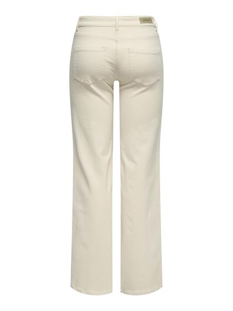 ONLBLUSH MID STRAIGHT DNM DOT NOOS ecru