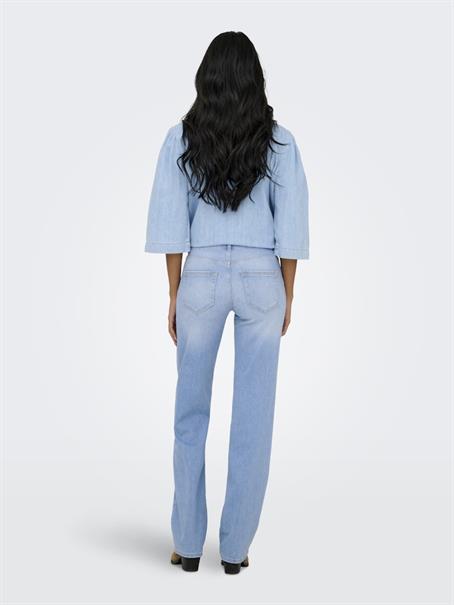 ONLBLUSH MID STRAIGHT DNM REA828 NOOS light blue denim