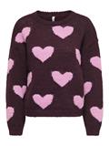 ONLBOOTLE LS FLOWER O-NECK KNT fig