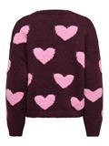 ONLBOOTLE LS FLOWER O-NECK KNT fig