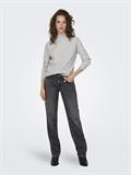 ONLBREE LOW GREY STRAIGHT DNM DOT grey denim