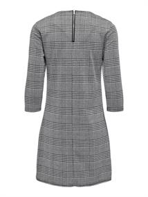 ONLBRILLIANT 3/4 CHECK DRESS JRS black 11
