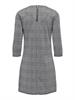 ONLBRILLIANT 3/4 CHECK DRESS JRS black