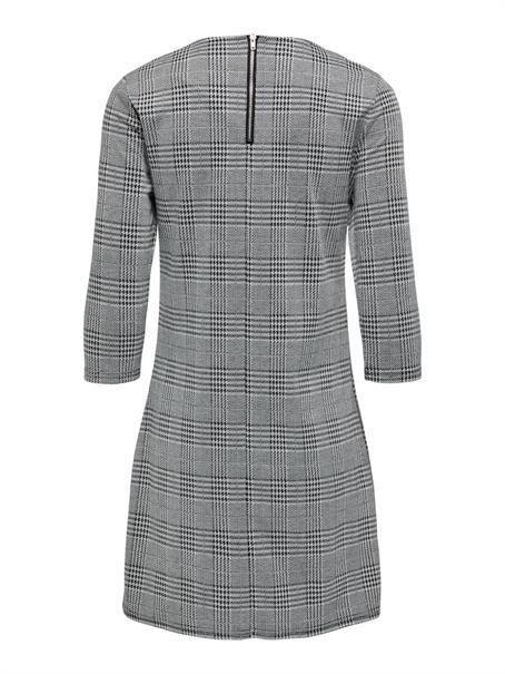 ONLBRILLIANT 3/4 CHECK DRESS JRS black