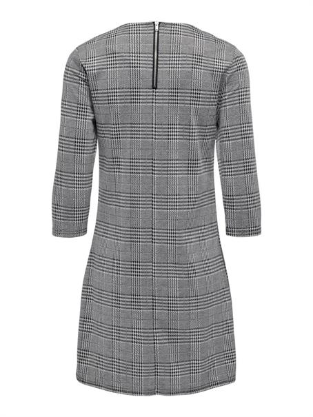 ONLBRILLIANT 3/4 CHECK DRESS JRS black