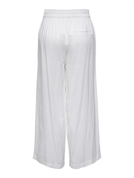 ONLBRUXELLES HW LINEN BLEN PANT PNT NOOS bright white