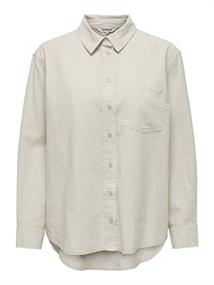 ONLBRUXELLES L/S LIN BL SHIRT PNT NOOS moonbeam