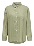 ONLBRUXELLES L/S LIN BL SHIRT PNT NOOS oil green