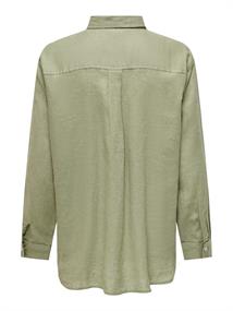 ONLBRUXELLES L/S LIN BL SHIRT PNT NOOS oil green