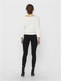 ONLBRYNN LIFE STRUCTURE L/S PUL KNT NOOS cloud dancer