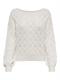 ONLBRYNN LIFE STRUCTURE L/S PUL KNT NOOS cloud dancer