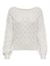 ONLBRYNN LIFE STRUCTURE L/S PUL KNT NOOS cloud dancer