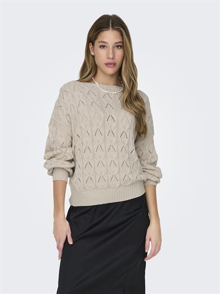ONLBRYNN LIFE STRUCTURE L/S PUL KNT NOOS pumice stone