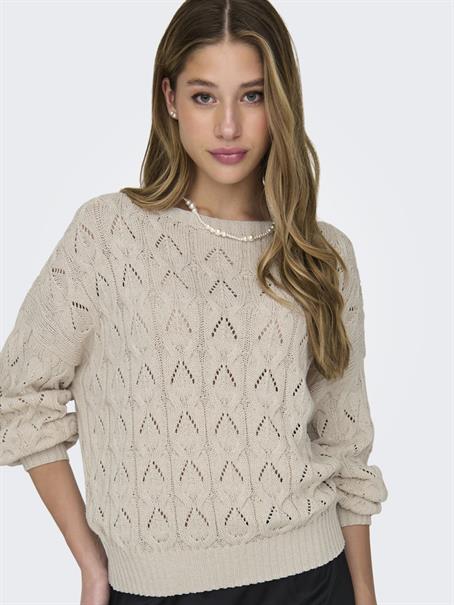 ONLBRYNN LIFE STRUCTURE L/S PUL KNT NOOS pumice stone