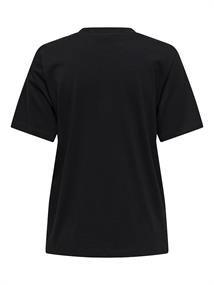 ONLBURST LIFE S/S POPCORN TOP BOX JRS black