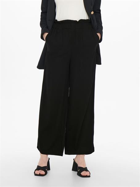 ONLCALY LIFE HW PB WIDE CROP PNT NOOS black