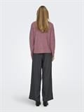 ONLCAMILLA V-NECK L/S PULLOVER KNT NOOS crushed berry