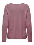 ONLCAMILLA V-NECK L/S PULLOVER KNT NOOS crushed berry
