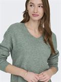 ONLCAMILLA V-NECK L/S PULLOVER KNT NOOS laurel wreath