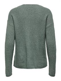 ONLCAMILLA V-NECK L/S PULLOVER KNT NOOS laurel wreath