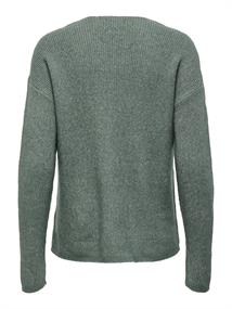 ONLCAMILLA V-NECK L/S PULLOVER KNT NOOS laurel wreath