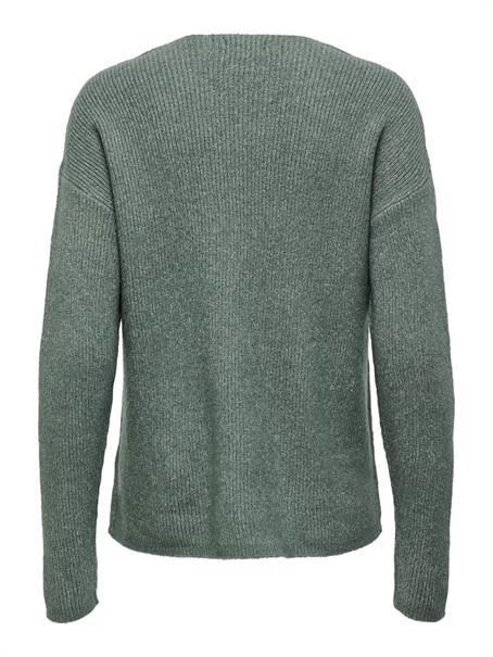ONLCAMILLA V-NECK L/S PULLOVER KNT NOOS laurel wreath