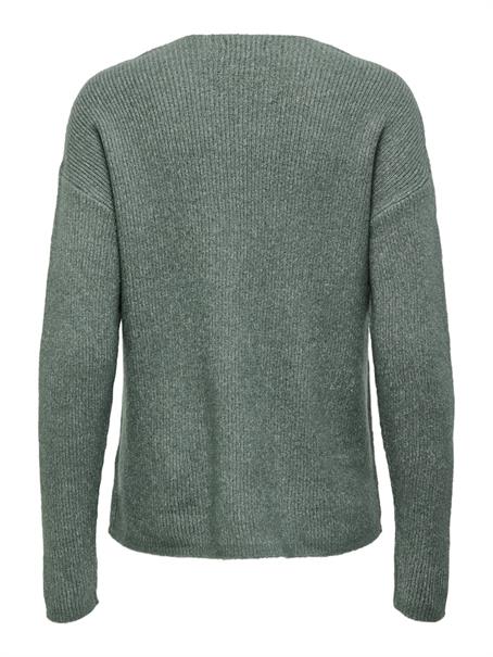 ONLCAMILLA V-NECK L/S PULLOVER KNT NOOS laurel wreath