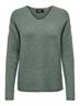 ONLCAMILLA V-NECK L/S PULLOVER KNT NOOS laurel wreath